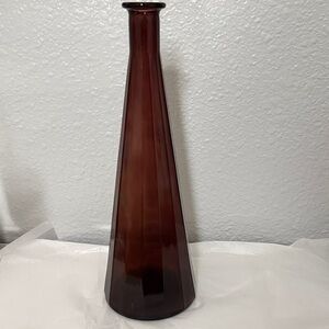 Empoli Amethyst Glass Vase 13”